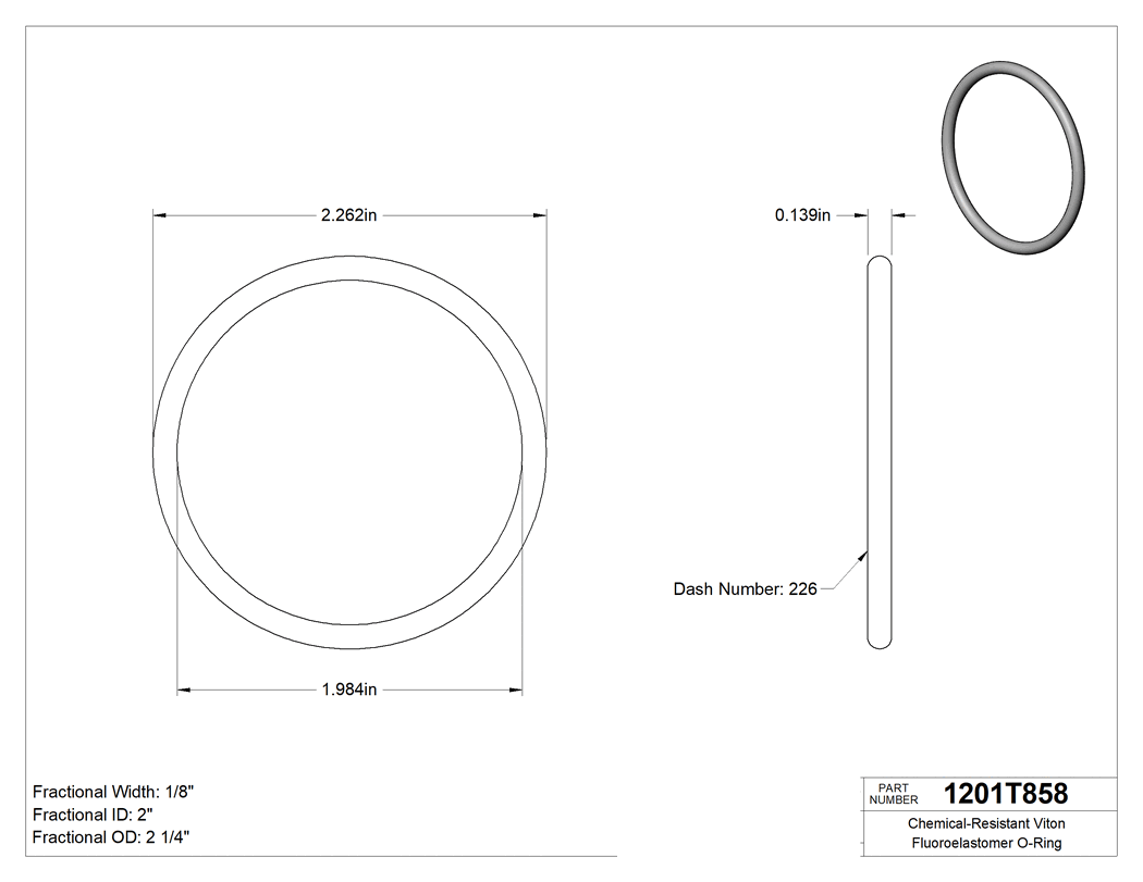 Technical drawing - 1201T858